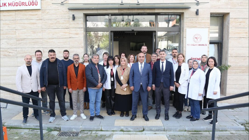 İzmir İl Sağlık Müdürü Ayhan Kul’un ilçe ziyaretleri Ödemiş’te devam etti