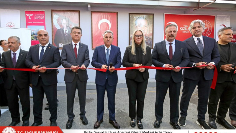 Tepecik Hastanesi’nde Kızılay Sosyal Butik ve Anestezi Palyatif Merkezi açıldı