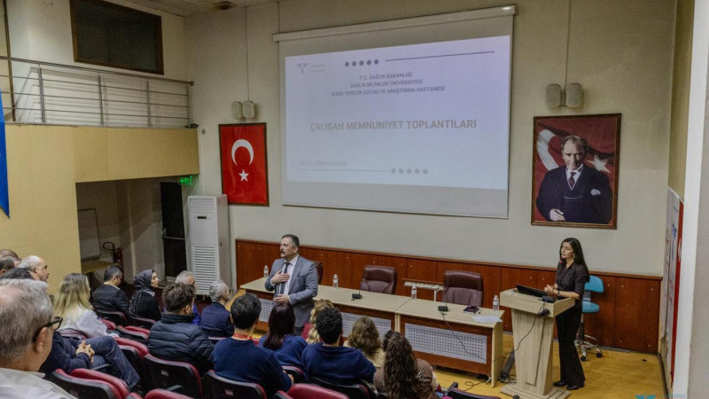 İzmir Tepecik Hastanesi’nde çalışan memnuniyeti için ilk adım atıldı