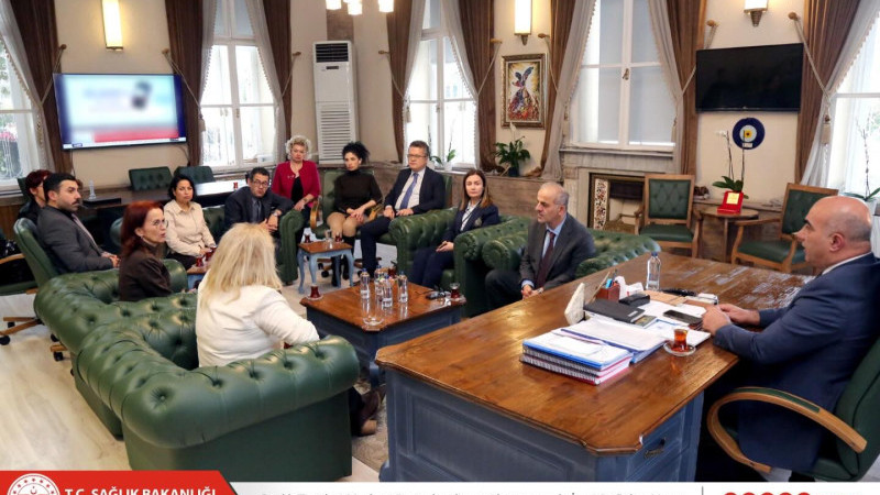 İzmir İl Sağlık Müdürü Ayhan Kul, Sağlık tesisleri değerlendirme heyetini ağırladı