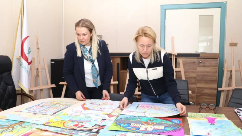 Dr. Behçet Uz Hastanesi Resim Yarışması Sonuçlandı