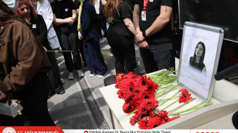 Dr. Beyza Nur Pürmüs son yolculuğuna gözyaşlarıyla uğurlandı
