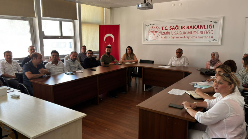 İzmir Atatürk EAH’de haftalık olağan yönetim kurulu toplantısı gerçekleştirildi