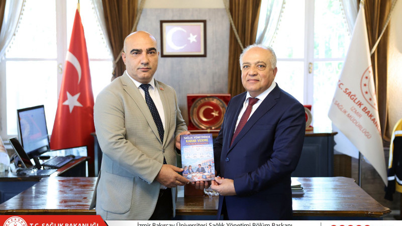Prof. Dr. Süleyman Dündar’dan İl Sağlık Müdürü Doç. Dr. Ayhan Kul’a ziyaret